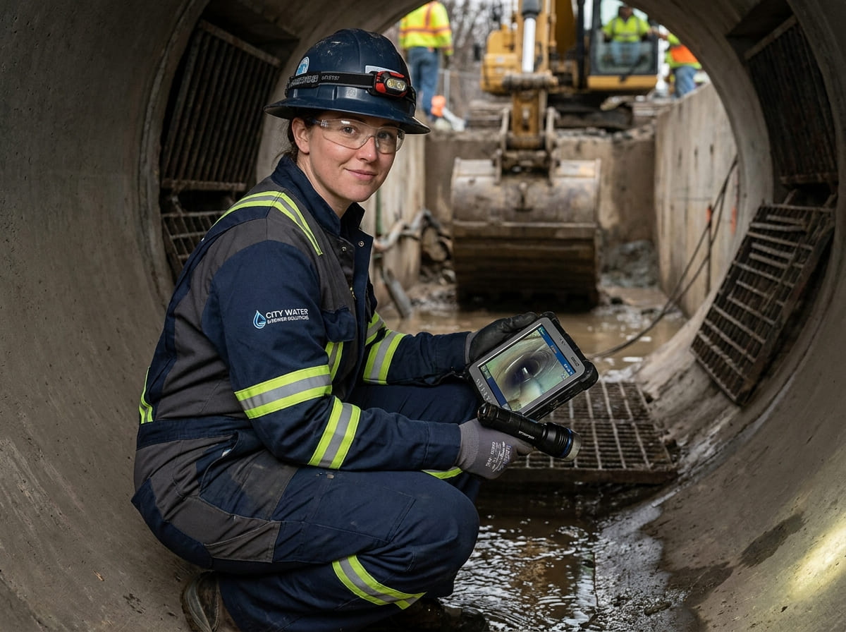 Sewer Line Inspection & Replacement in Lindale